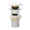 Alfi Brand ALFI brand AB8056-W White Ceramic Mushroom Top Pop Up Drain for Sinks with Overflow AB8056-W - alternate 2